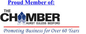 Proud Member of: