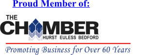 Proud Member of: